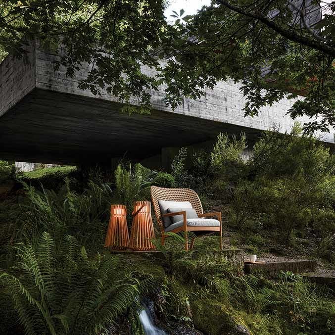 gloster ambient ray lights setting your outdoor ambience</br><i>image provided courtesy of gloster furniture, inc.</i>