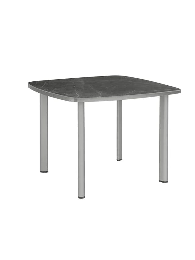 Garpa | Temper Glass Square Dining Table