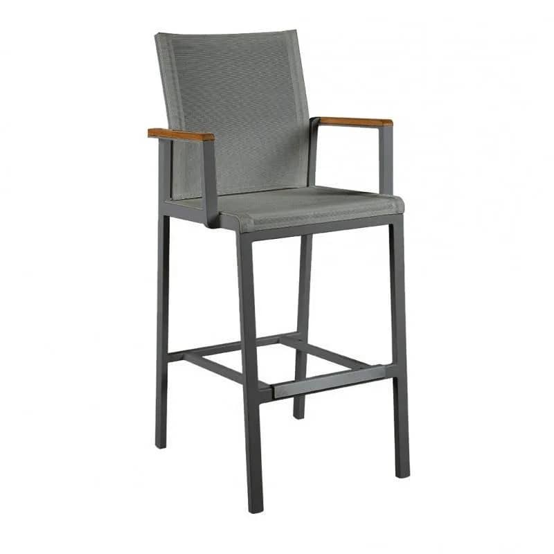 Frame Powder-Coated Aluminum, Graphite | Seat Sling, Platinum