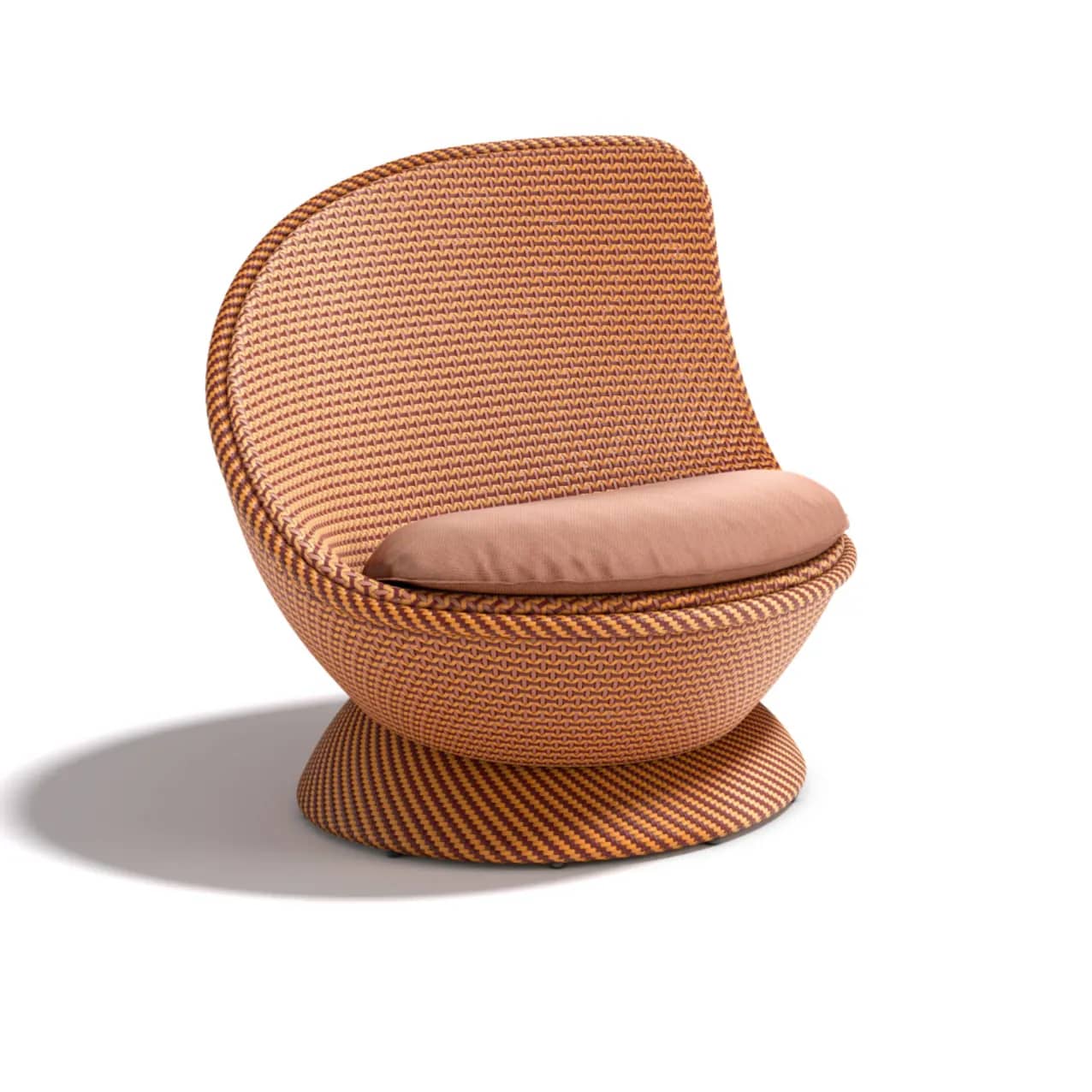 DEDON PAPYON Wing Chair | Woven Fiber Nectar