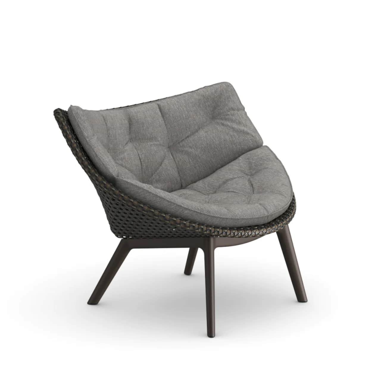 Fiber: Arabica | Frame: Black Pepper | Cushion: Seat & Back Cushion Set