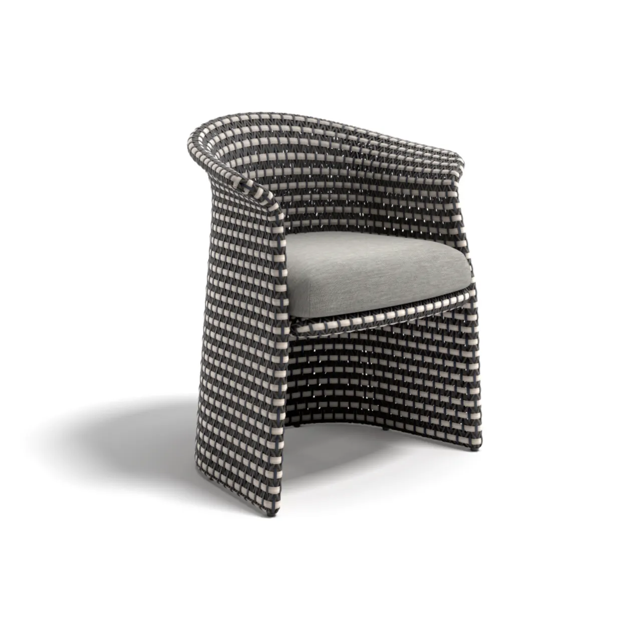 DEDON FLLAIR Armchair | Fiber: Mahogany