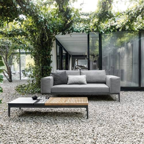 Grid Sofa | Grid Ceramic Coffee Table