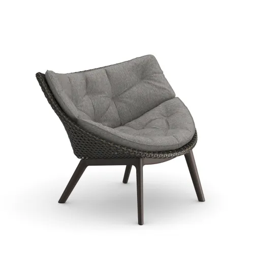 Fiber: Arabica | Frame: Black Pepper | Cushion: Seat & Back Cushion Set