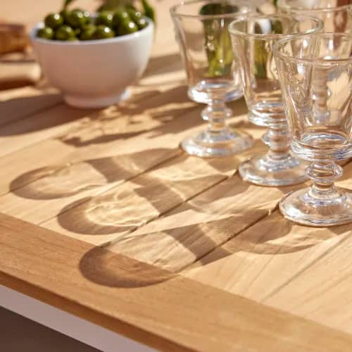 Barlow Tyrie Around Dining Table Detail