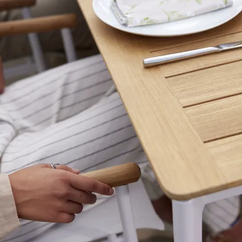 Barlow Tyrie Around Dining Table Detail