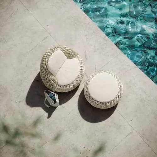 DEDON ATOLO Lounge Chair & Footstool