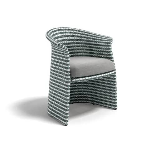 DEDON FLLAIR Armchair | Fiber: Lagoon