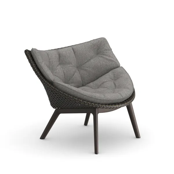 Fiber: Arabica | Frame: Black Pepper | Cushion: Seat & Back Cushion Set