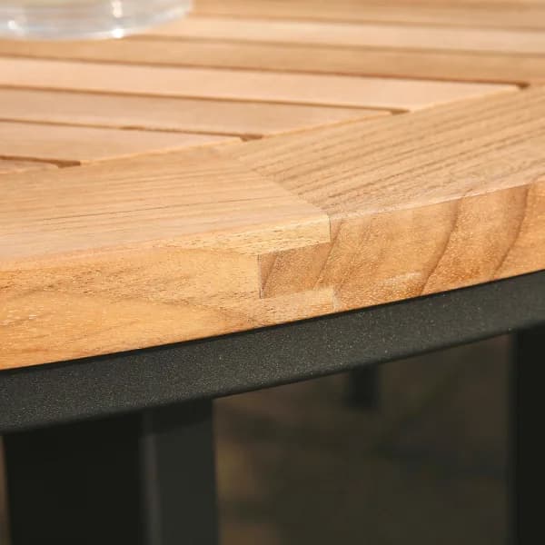 Barlow Tyrie Aura 55" Teak Circular Dining Table