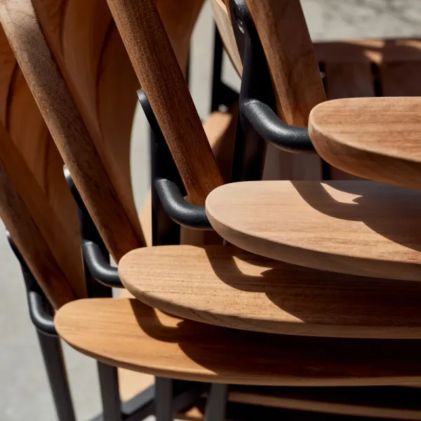 Barlow Tyrie Layout Stacking Armchairs