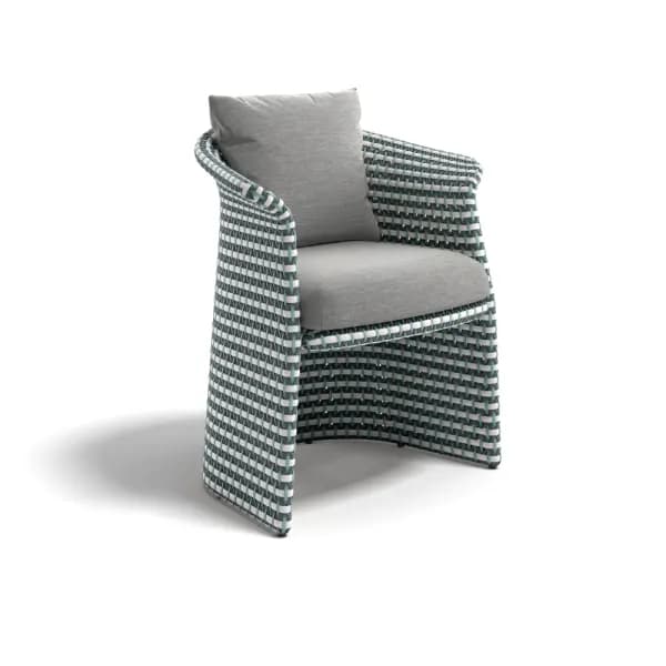 DEDON FLLAIR Armchair | Fiber: Lagoon