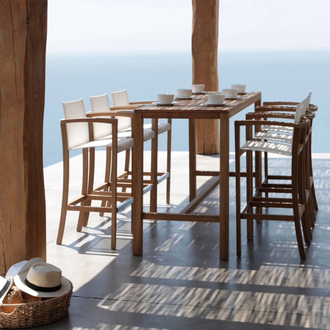 XQI Bar Height Chairs and Bar Table