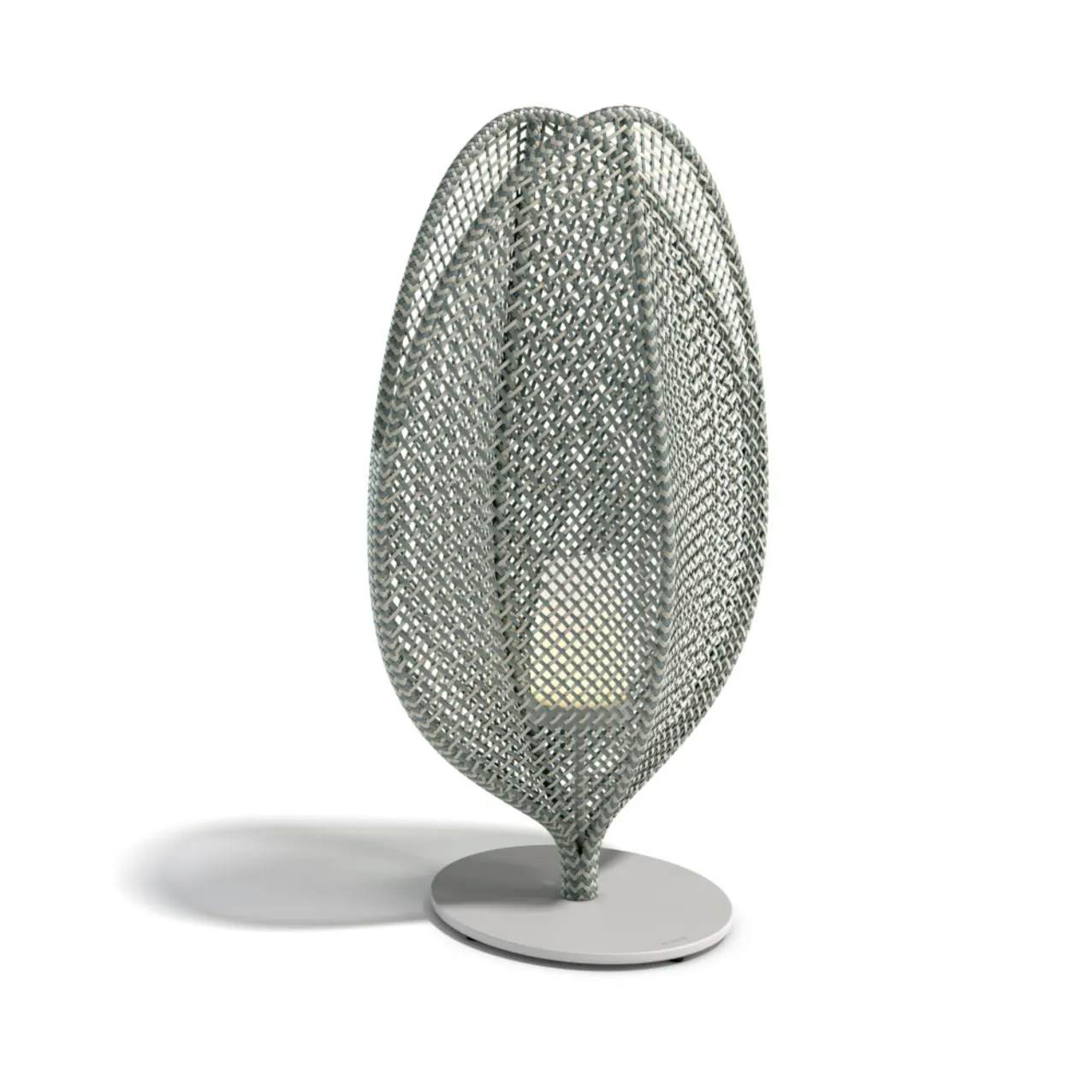 DEDON SCOORA Lantern L | Willow Touch Fiber | Lipari Aluminum Base