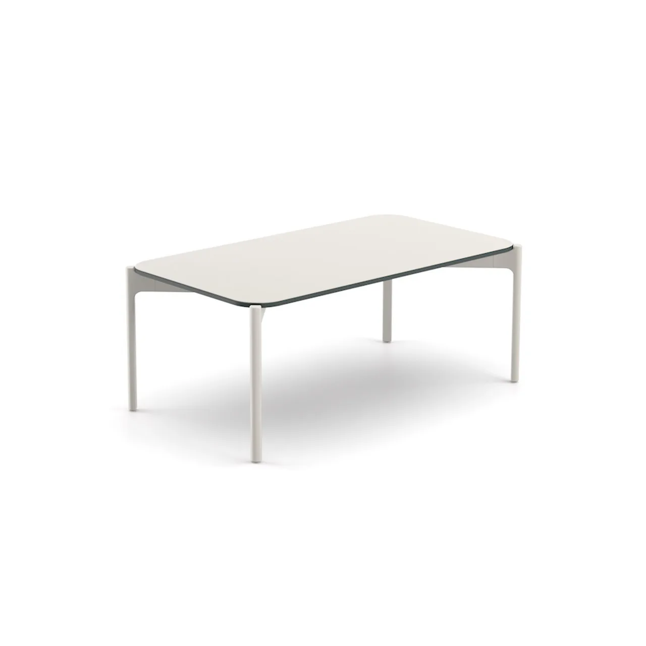 Frame: Powder-Coated Aluminum, Lipari | Tabletop: HPL, Lipari 2.0