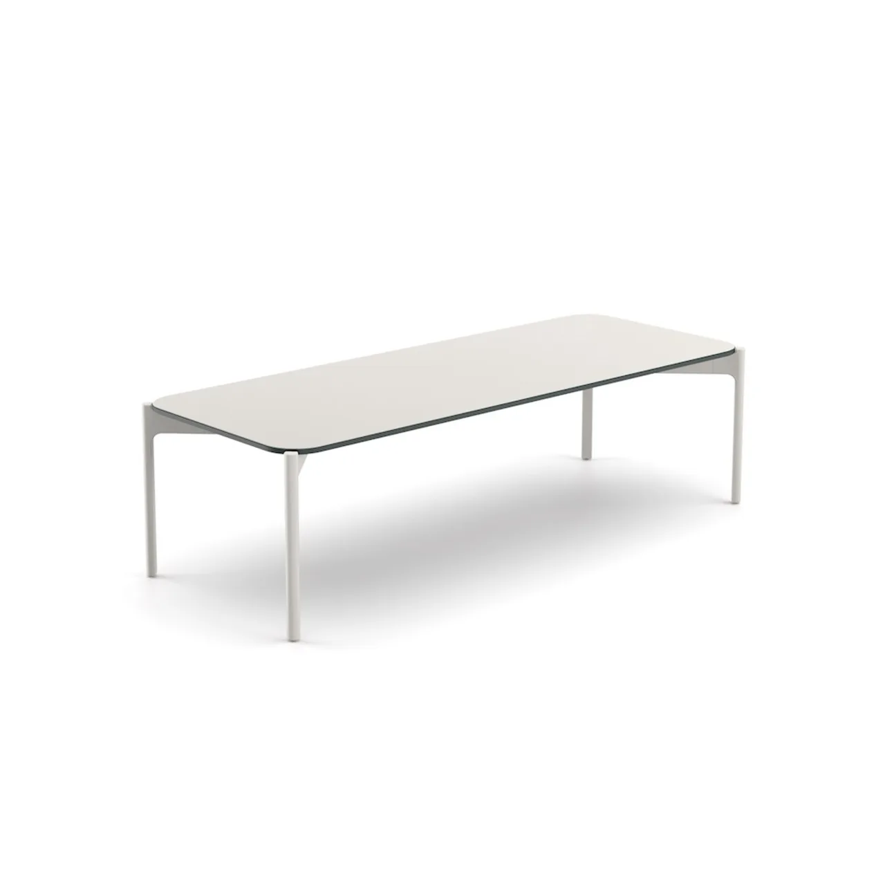 Frame: Powder-Coated Aluminum, Lipari | Tabletop: HPL, Lipari 2.0