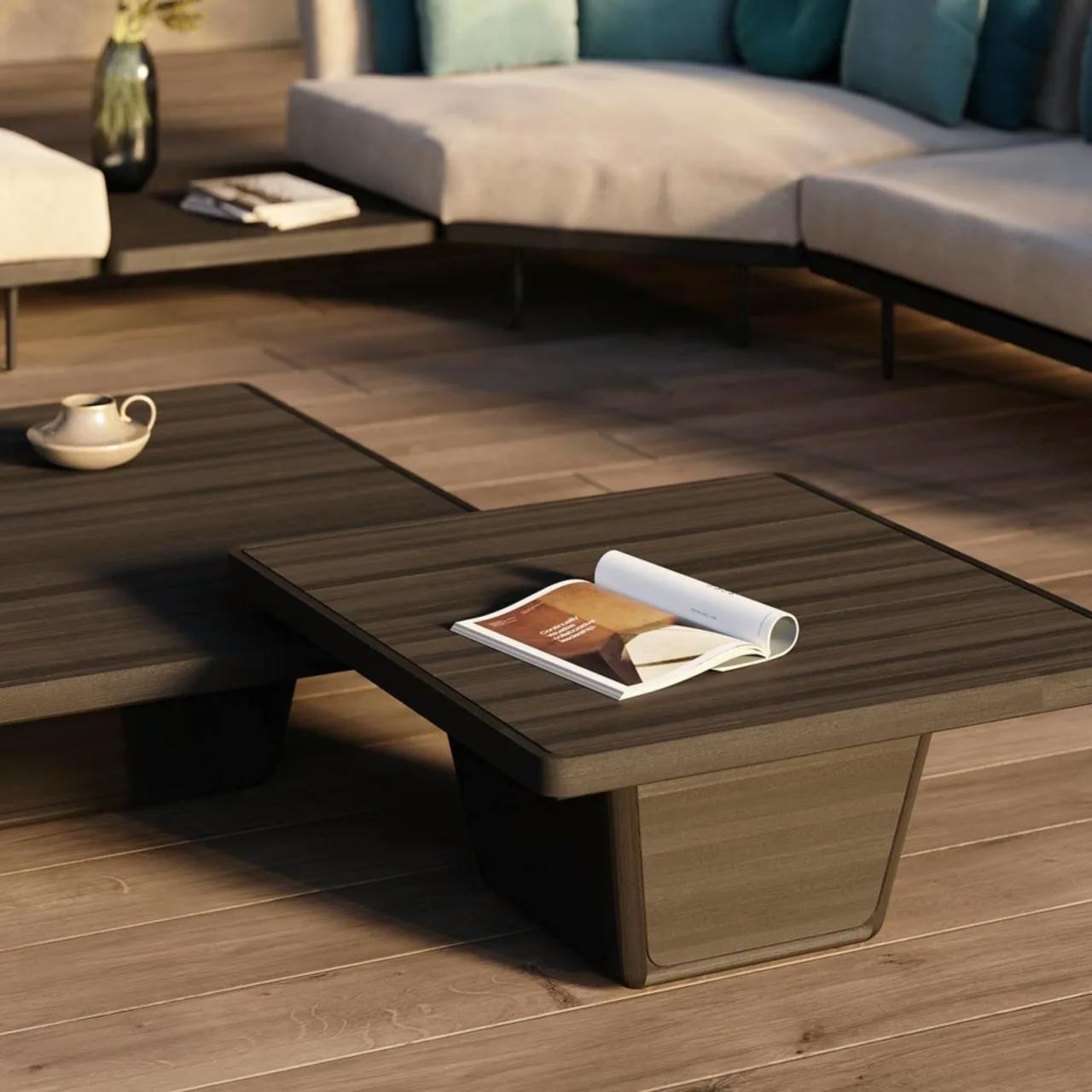 moody nero: nero scuro finish adds depth to your outdoor setting