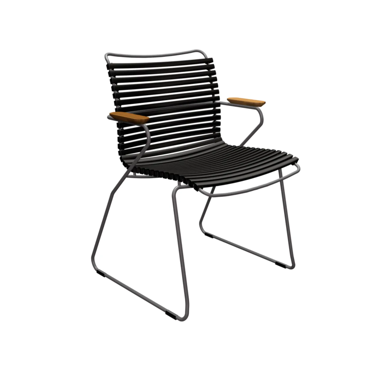 Houe Click Dining Armchair | Black Lamellas