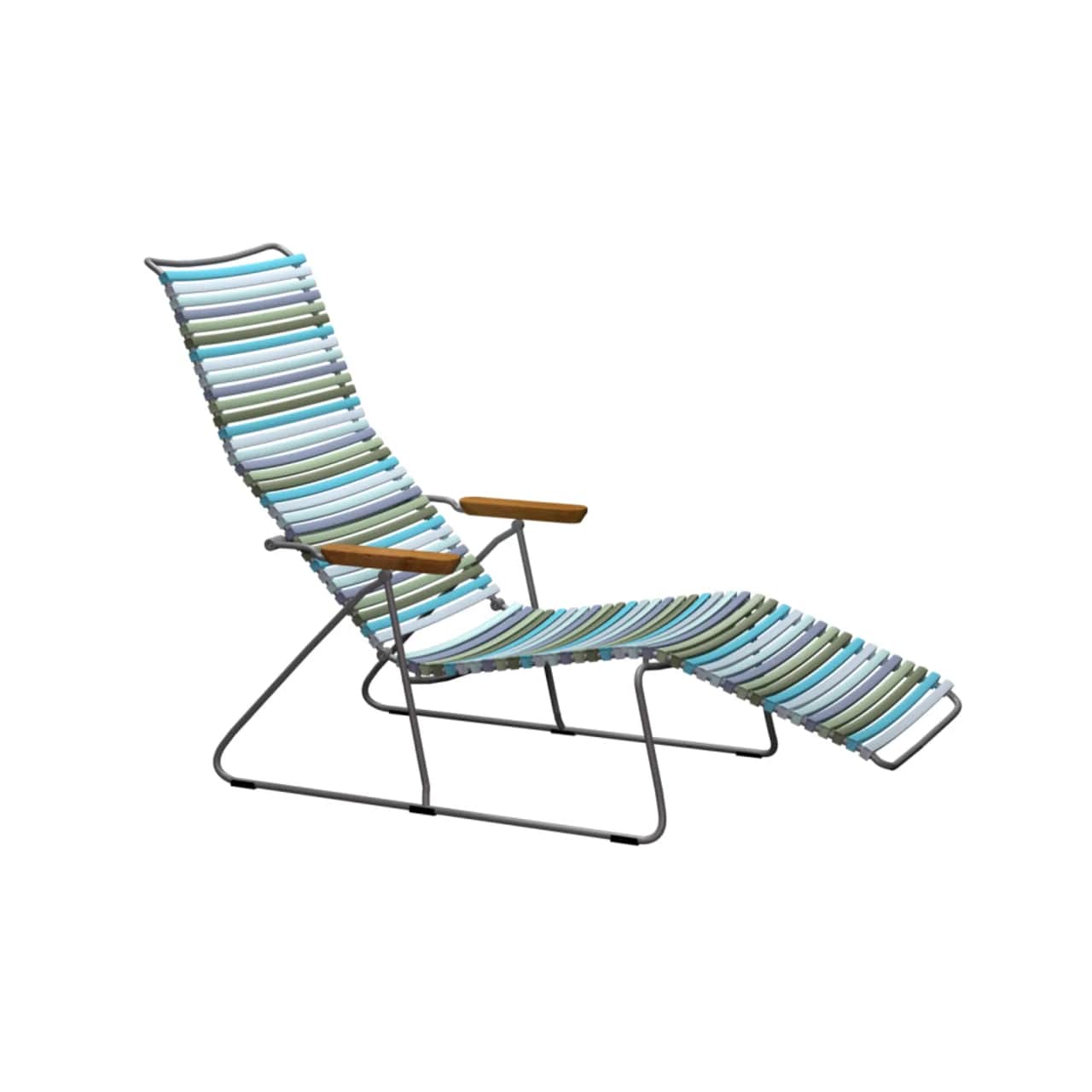 Houe Click Sun Lounger | Multicolor 2 Lamellas
