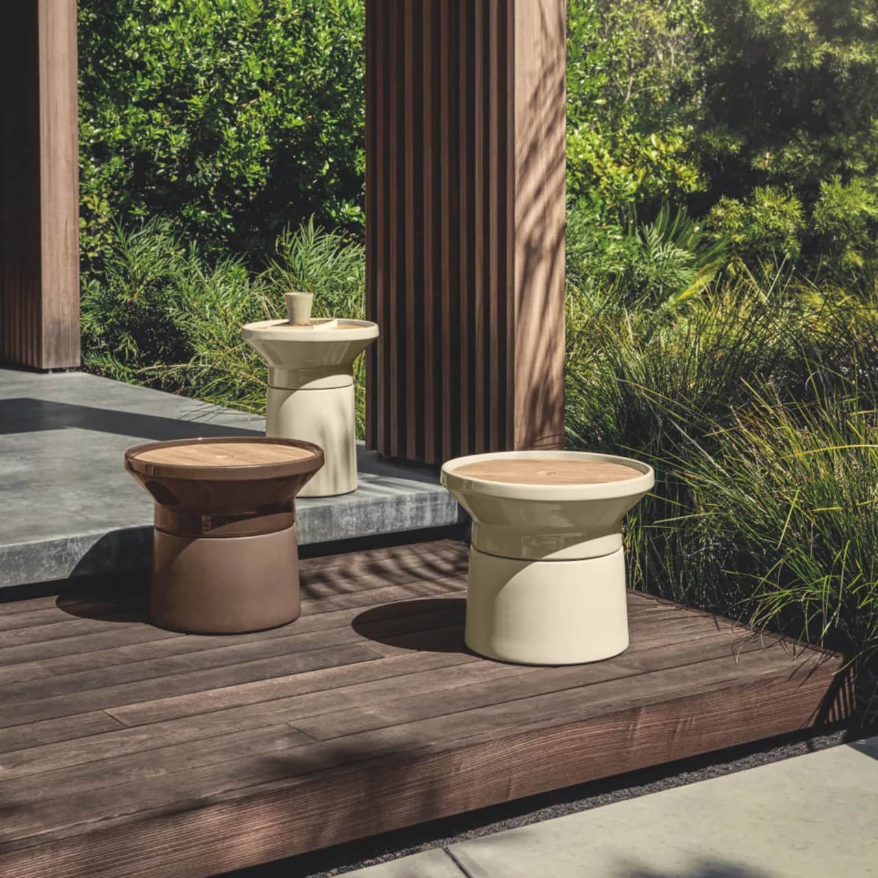 Gloster Coso Side Table and Coffee Table