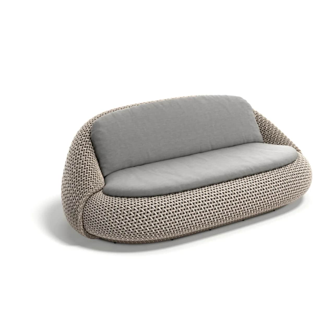 DEDON ATOLO 2-Seater | Fiber: Pearl Sand