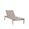 MAMAGREEN Allux Stackable Lounger | Frame: Powder-Coated Aluminum, Taupe