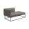Gloster Maya 64" x 34" Left Chaise Unit | Meteor Frame