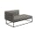 Gloster Maya 64" x 34" Left Chaise Unit | Meteor Frame