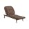 Kay Lounger | Copper Wicker Back Panel & Fife Salmon Cushion Color