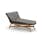 Woven Wicker DEDON Fiber Arabica | Teak Base | Cushions (Included Back & Seat Shown) TWIST Gray