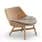 Woven Wicker DEDON Fiber Seville | Teak Base | Cushions (Included Seat Shown) TWIST Gray