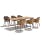 DEDON MBRACE Armchairs with Aluminum Legs | WA 99" Dining Table