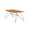 Houe Sketch 63" Dining Table | Steel Gray Frame | Natural Bamboo Tabletop