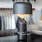 Gloster Ambient Pebble Small Table Lamp Carbon Stone