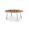 MAMAGREEN Meika 71" Round Dining Table | Frame: SS 304 | Tabletop: Recycled Teak