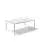 POINT Origin 63" Dining Table | Mineral White Aluminum Frame