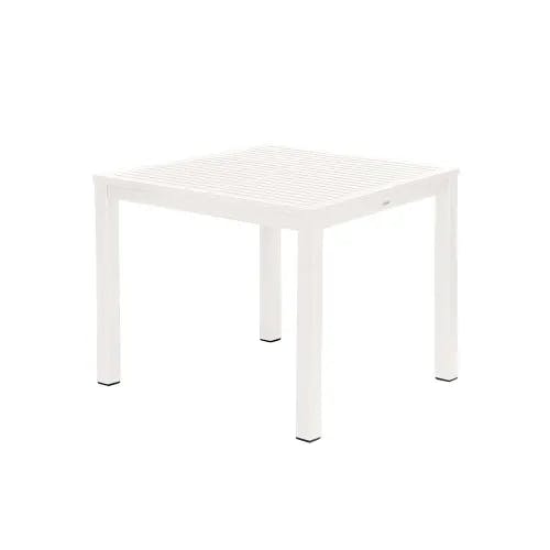 Table in Powder-Coated Aluminum, Arctic White