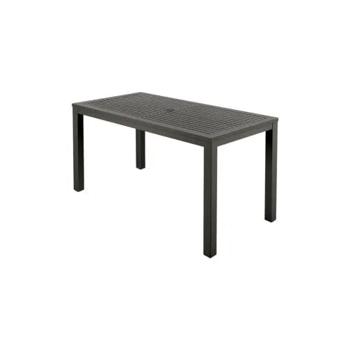Table in Powder-Coated Aluminum, Graphite