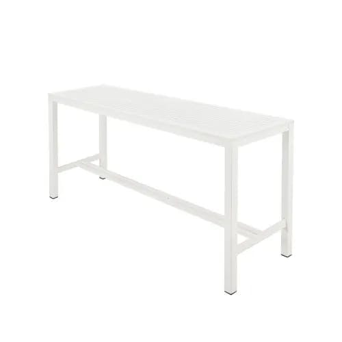 Table in Powder-Coated Aluminum, Arctic White