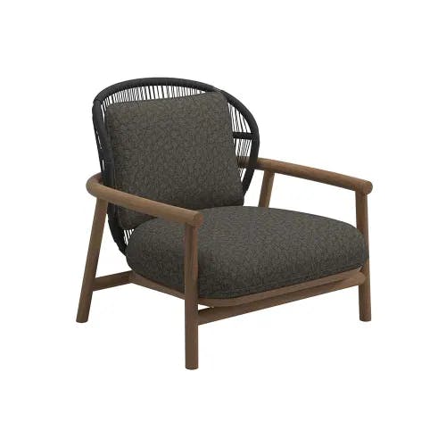 Fern Raven Low-Back Lounge Chair