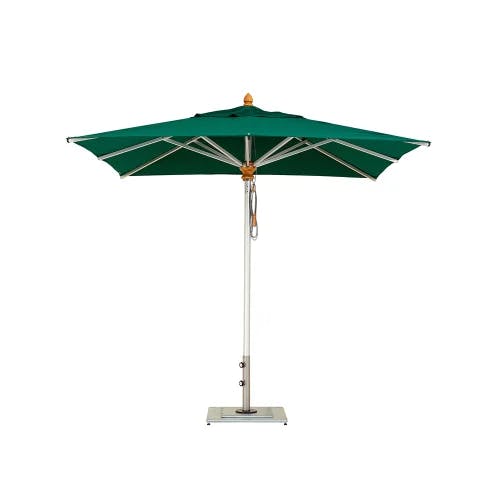 11.5' Bravura Square Center Pole Umbrella