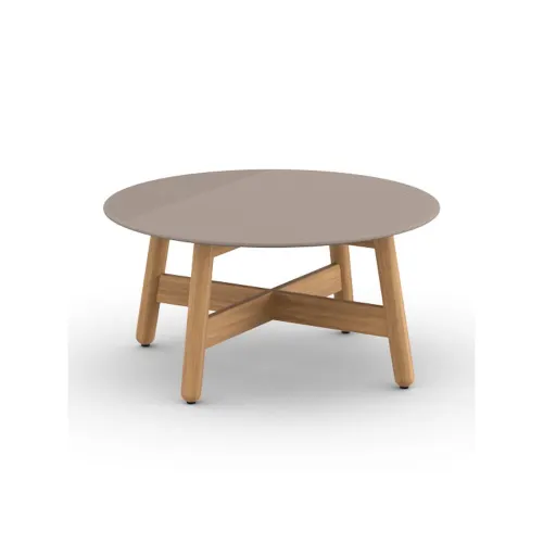 Frame Teak | Table Top Ceramic Taupe