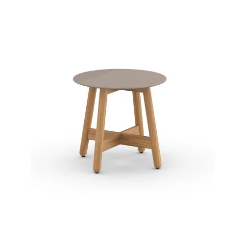 Frame Teak | Table Top Ceramic Taupe