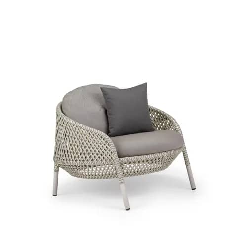 Wicker DEDON Fiber White Quartz
