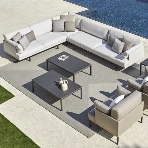 Modular Sofa | Gunmetal Grey Frame