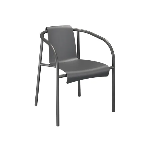 Monocolor Frame and Seat Dark Grey