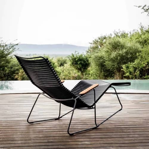 Houe Click Sun Rocker | Black Lamellas