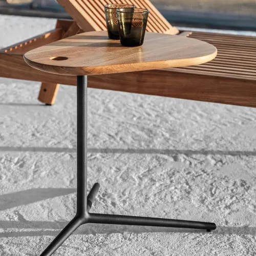 Gloster Trident Side Table | Meteor
