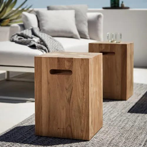 Gloster Block Side Table | Maya Daybed
