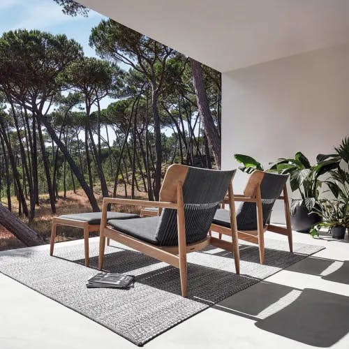 Gloster Archi Lounge Chair | Archi Ottoman